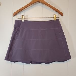 Lululemon Tennis Skirt Athletic Skort Muted Purple Size 6 Tall